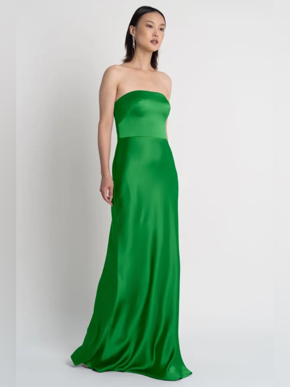 JENNY YOO Melody Dress in Kelly Green 2